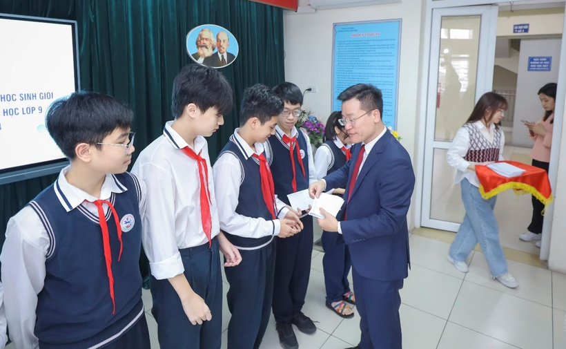Quận Ba Đình trong tốp đầu đạt giải kỳ thi chọn học sinh giỏi Hà Nội